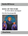 The Song of the Stars for SSAA (divisi) and timpani