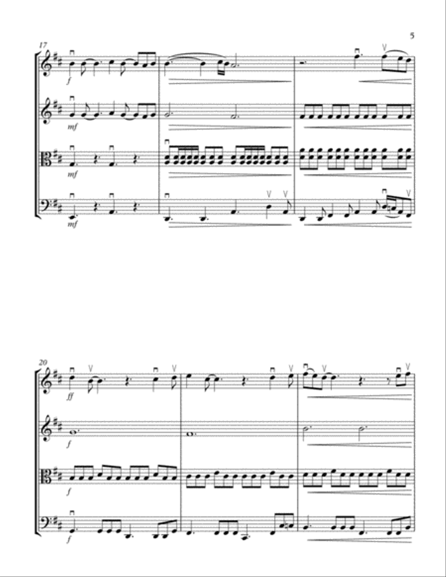 This Boy (ringo's Theme) String Quartet scores gallery preview page 5