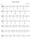 Yankee Doodle piano