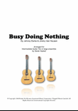 Busy Doing Nothing