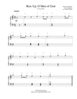 Rise Up, O Men of God - for easy piano mini preview