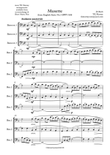 Bach - Musette - 3 Bassoons, Bassoon Trio, Bassoon Group