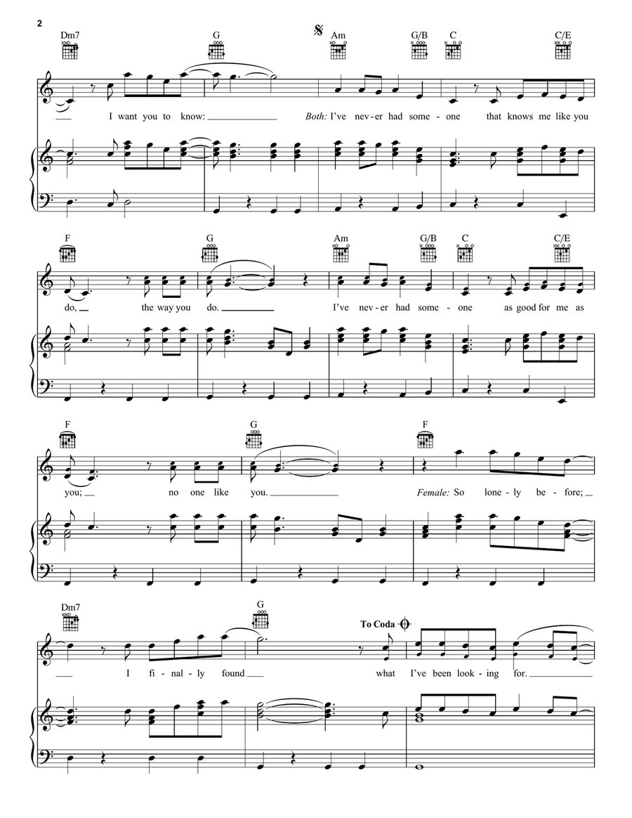 What I've Been Looking For (from High School Musical: The Musical: The Series) Piano, Vocal, Guitar scores gallery preview page 2