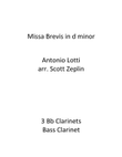 Missa Brevis in d minor