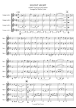 SILENT NIGHT - Trumpet Quartet
