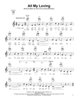 All My Loving mini preview