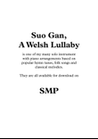 Suo Gan, A Welsh Lullaby, for Violin and Piano