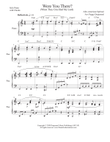 Were You There? (When They Crucified My Lord) Solo Piano - Key of C