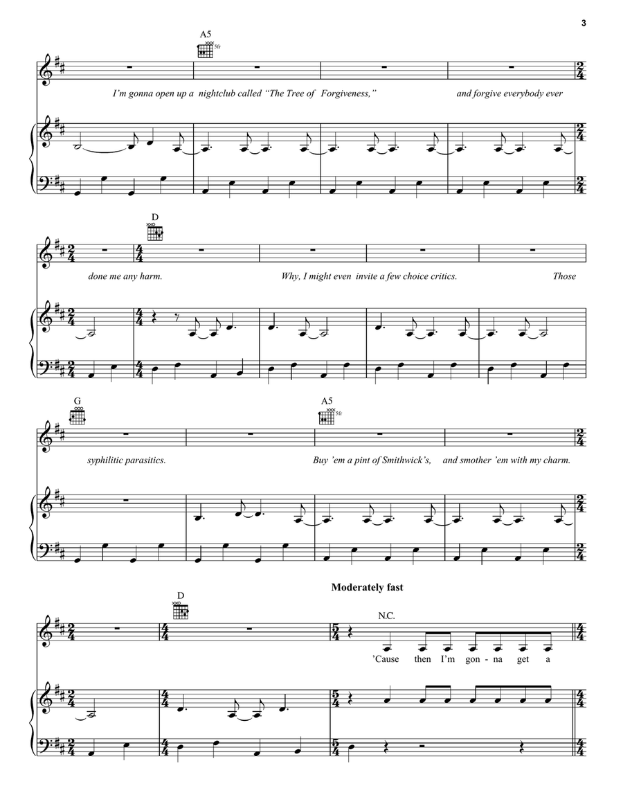 When I Get To Heaven When I Get To Heaven Piano, Vocal, Guitar scores gallery preview page 3