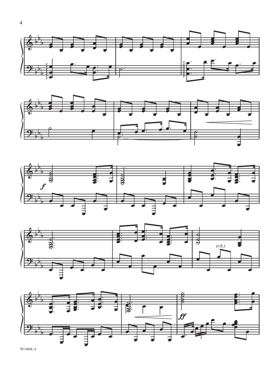 Easy Wedding Classics Easy Wedding Classics Piano Solo scores gallery preview page 6