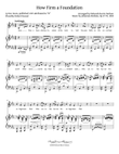 How Firm a Foundation / Brahms 