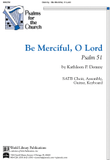 Be Merciful O Lord