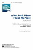 In You Lord I Have Found My Peace
