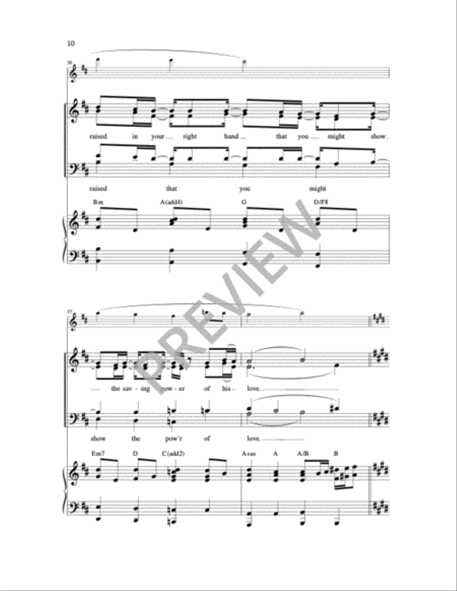 You Are a Priest Forever 4-Part scores gallery preview page 12