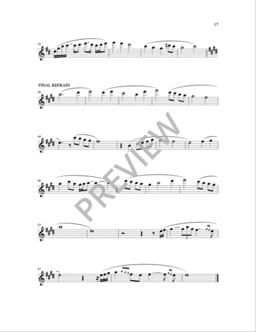 You Are a Priest Forever 4-Part scores gallery preview page 5