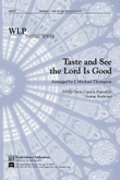 Taste and See the Lord is Good mini preview