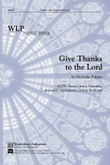Give Thanks to the Lord