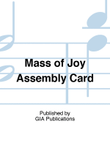 Mass of Joy - Assembly Card