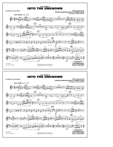 Into the Unknown (from Disney's Frozen 2) (arr. Paul Murtha) - Bb Horn/Flugelhorn