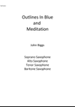 Outlines In Blue and Meditation