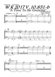 A Time to be Grateful - Cellos + Double Basses