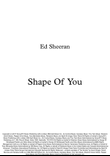 Shape Of You