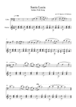 Santa Lucia, Italian Folk Song, For Cello & Guitar