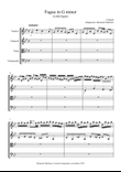 Little fugue in G minor