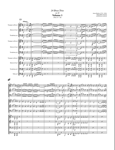 Reicha 24 trios Vol 3 (trios 13-18)