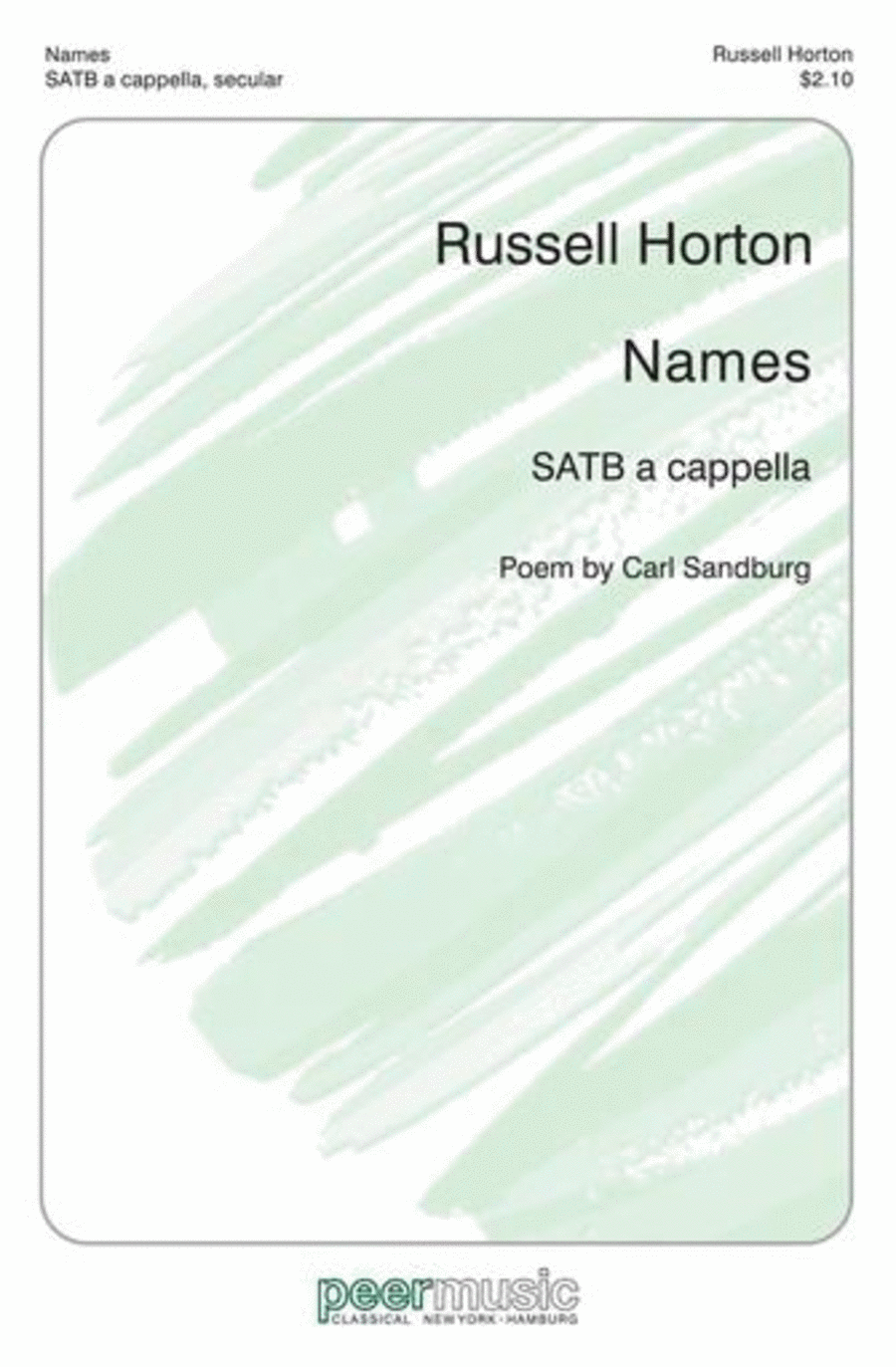 Names 4-Part scores gallery preview page 1