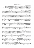 Etude Op. 2 No 1, violin part