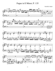 J. Pachelbel Fugue in E Minor