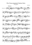 Five Unaccompanied Clarinet Solos - Intermediate