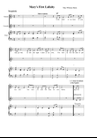 Mary's First Lullaby