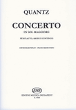 Concerto In Sol Maggiore Per Flauto, Archi E Con