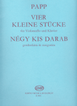 Vier kleine Stücke - Four Little Pieces