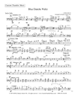 Strauss Blue Danube Waltz (solo cello or viola)