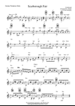Scarborough Fair For Fingerstyle Guitar (Notes Only )