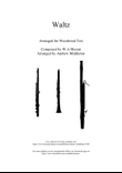 Waltz arranged for Woodwind Trio mini preview