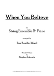 When You Believe