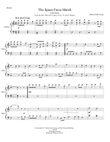 The Space Force March for Piano