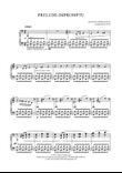 Prelude-Impromptu in A minor for piano