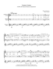 Listen, Listen (SATB with Classical Guitar)