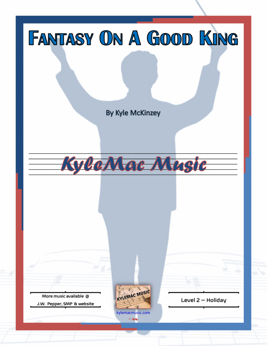 Fantasy On A Good King Concert Band scores gallery preview page 1