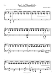 Duel: for Viola and Cello - Piano