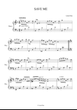 Save Me | Piano Music mini preview