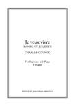 Ah! Je veux vivre - Roméo et Juliette (F Major)