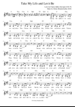 Take My Life and Let It Be (key of A)