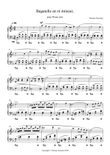 Bagatelle en ré mineur, pour piano solo