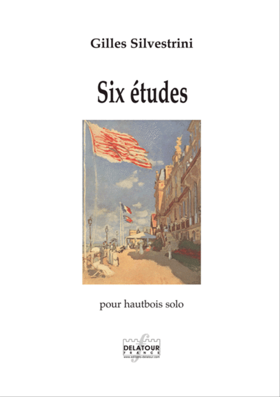 Six etudes pour hautbois solo - E-score English Horn scores gallery preview page 1